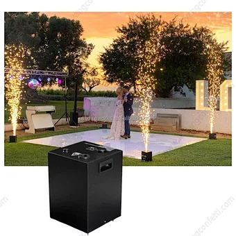 600W cold pyro mini sparkler electronic spark wedding fireworks machine for dj party event