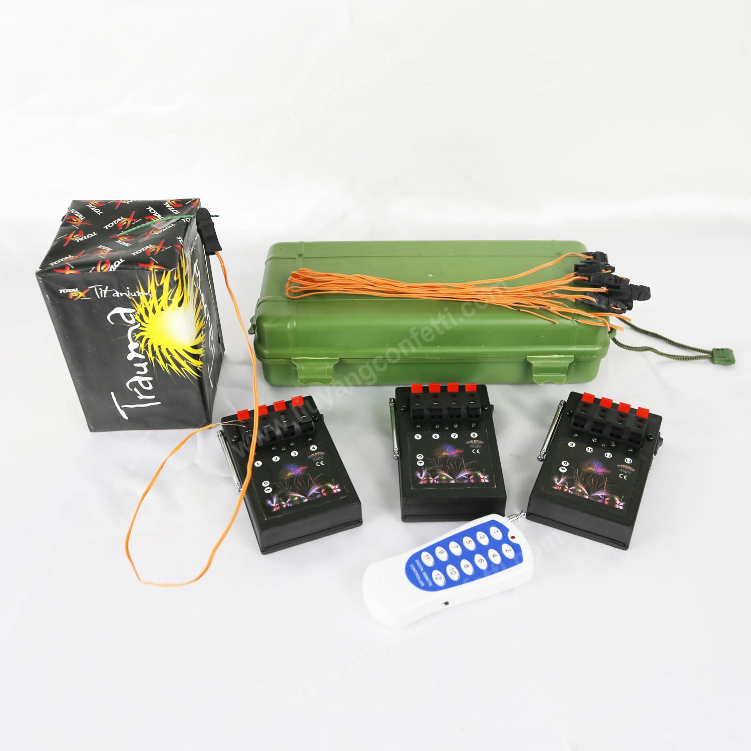 Festival Event New year 12 Cue Remote Control Control Fireworks Firing System Pyrotechnic Ignition Device Fireworks Firecracker