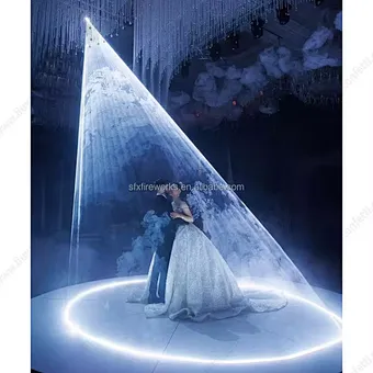 Modern Decoration for Wedding Laser Light Snowing Effect for New Couple's First Dance Ceremony Stage Lights Bride Ceremony Party