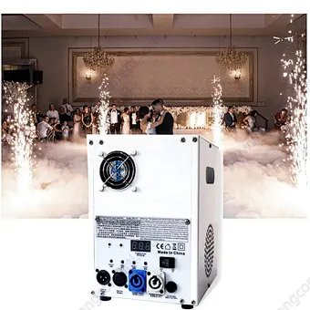 Spark Machine Ice Dmx Electric Titanium Powder Party Firework Wedding Sparctic Sparkle Stage Fountain Cold Pyrotechnic