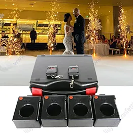 4 cue ice fountain fireworks ignition system cold fountain stage pyrotechnic firing system