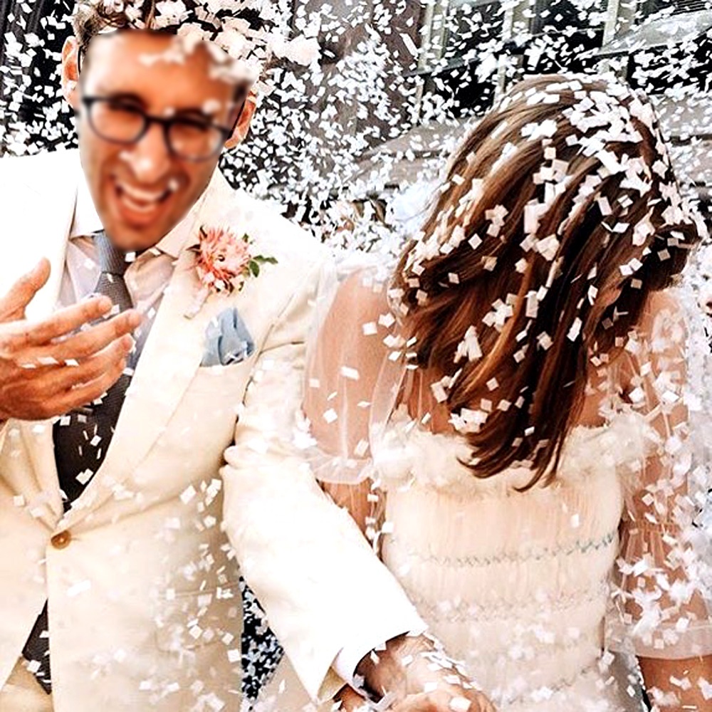 Biodegradable Blaster Cannon Balloons Party Pop Eco Friendly White Tissue Paper Confetti Wedding Decoration Supplies