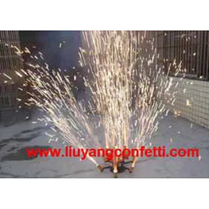 Rotating Flower Pyro System with Remote Control Eye-Catching Fireworks & Firecrackers