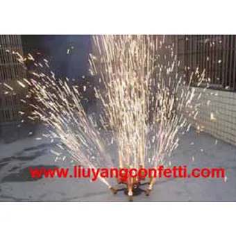 Rotating Flower Pyro System with Remote Control Eye-Catching Fireworks & Firecrackers