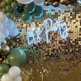 Shimmer Panels Premium Gold Black 2022 Hot Sale 4d Sequin Shimmering Wind Flapping Wall Panel Backdrop For Wedding Decoration