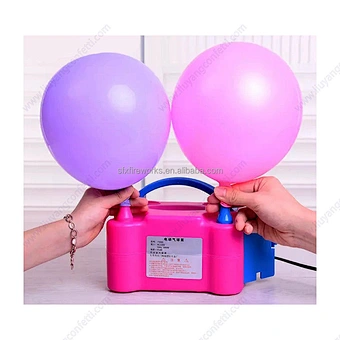 Air Inflator Dual-nozzle Globos Machine Blower Party Arch Inflatable Ballon Accessories Plastic Hand Electric Balloon Pump