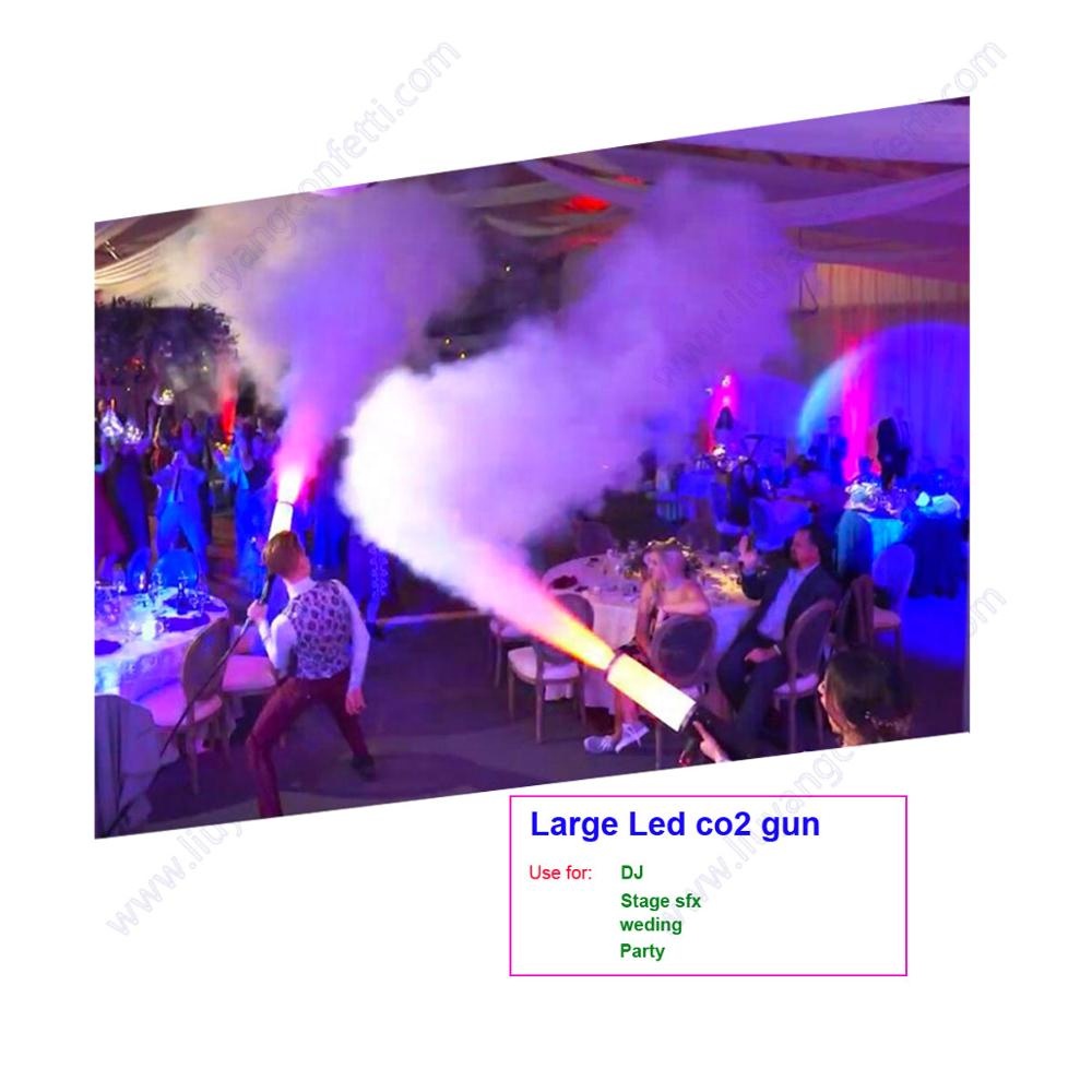 Stage Machine fog smoke Parts Dmx Performance Nozzle Dj Equipment Led gun cryo Co2 Jet for concert wedding party night club