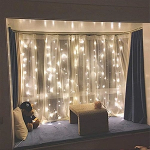 300 Led Curtain Fairy Christmas new year Wedding Party 3m Decorative Waterproof Outdoor Garden Home Decoration String Lights