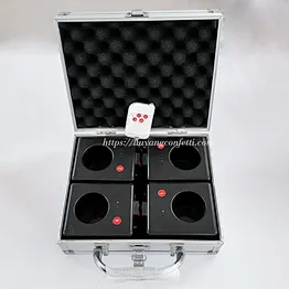 Wedding Marriage Bride Stage Rechargeable Wireless Remote Pyrotechnics Firing System Cold Fountain Fireworks Display