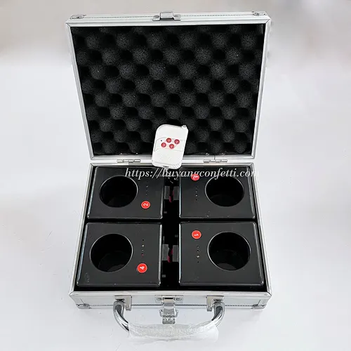 Wedding Marriage Bride Stage Rechargeable Wireless Remote Pyrotechnics Firing System Cold Fountain Fireworks Display