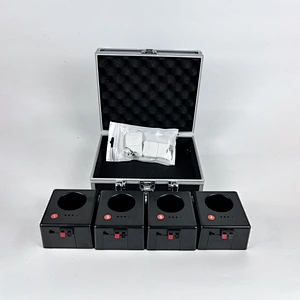 Four Channel Remote Control Indoor Fountain Base Fireworks Firing System 4 Cue Pyrotechnic Cold Machine Party Supplies