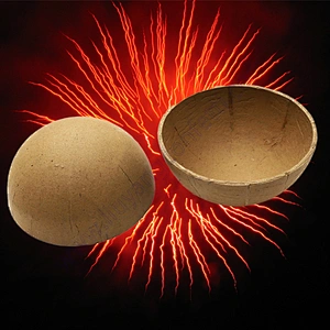 Hemisphere Paper Cover 3 Inch Display Shell Bomb Material Pyrotechnic Mortar 1.3g Un0335 Wedding Pyro Cracker Fire Work Firework