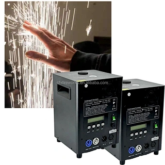 600W Mini Cold Spark Machine Wedding Cold Firework Machine For Party Disco Show Wedding 360 Photo Booth Accessories