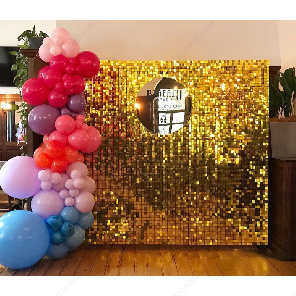 2022 New Arrival luxury Wedding event Backdrop Decorations Shiny Sign stage Background Walls Shimmer Sequin Wall Panel for Party