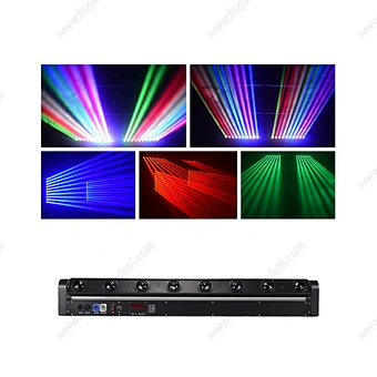 Club Light wall washer 8 Eyes Rgbw Beam Moving Heads Stage Lighting Ktv Disco Led Light Bar