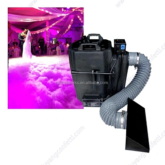 dancing on ice 100% output low fog machine Powerful dry ice machine 3500W dancing on the cloud for stage event party