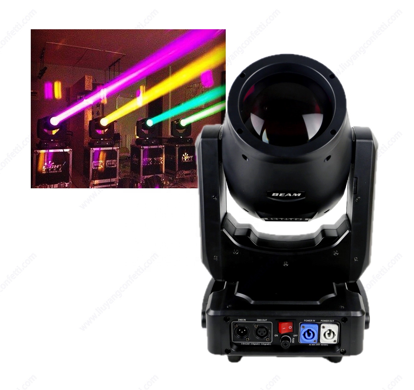 Led Dmx512 Dj 230w 295W 380W Moving Head Sharpy Aluminum Housing Hotel Spot Beam Light Stage Lighting Equipment Professional