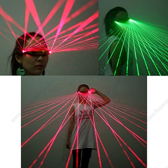 Beam Party Stage Dj Dancer Luminous Costume Show Laserman Light Dancing Club Performance Red Green Purple Laser Led Glasses