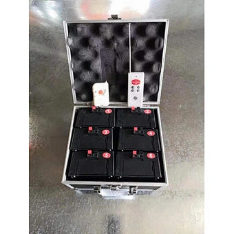 Cold fire cold pyro remote control fireworks firing systems for Wedding decoration