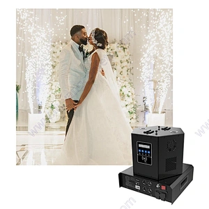 Stage Ice Event Sparkler Pyro Dmx Remote Fountain Party Titanium Wedding Decoration Firework Pyrotechnic Spin Cold Spark Machine