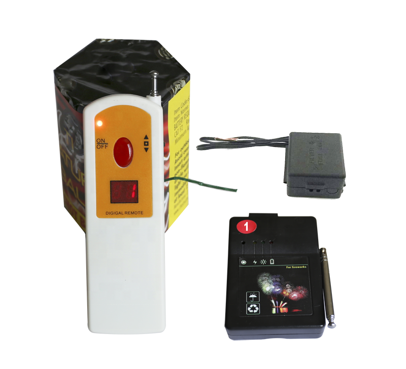 China fireworks pyrotechnic firing system reusable no powder electric igniters