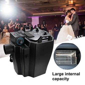 3500W 6000W Dry Ice Fog Machine with Low Lying Special Effect Cloud Smoke 3500W for Wedding Stage Parties