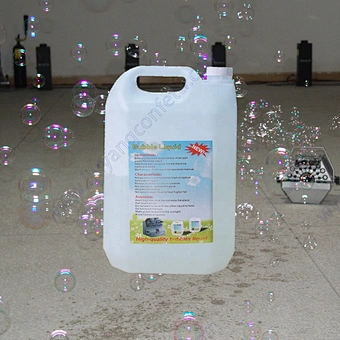 Fuel Blowing Toys Kids Stage Professional Manufacturer White Wedding Soap Bubble Liquid For Bubble Machine