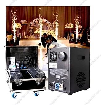 Event Wedding Party 400w Sparkler Pyro Sparkle Nightclub Dj Flame Dmx Remote Control Stage Firework Cold Spark Fountain Machine
