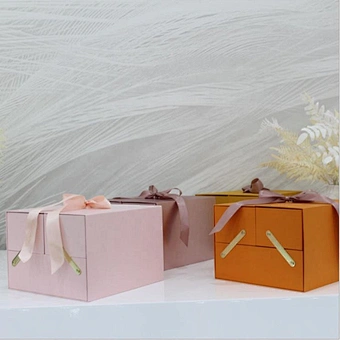 Gift Box Empty Flower Paper Wine Jewelry Chocolate Set Big Heart Rose Birthday Letter Shaped I Love You Custom Logo Luxury Lot