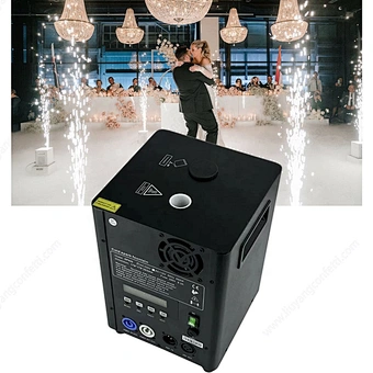 DJ Concert Event Stage Lighting Sparking fire works Electronic indoor fireworks cold spark machine for wedding digital illusion