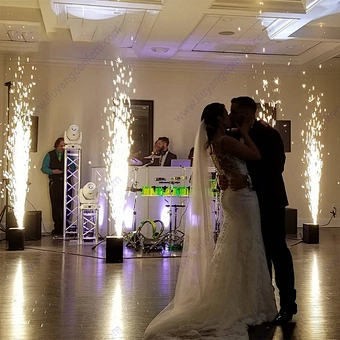 Stage Effects Fire Dj Ice Outdoor Dmx Ti Composit Powder Fog Wedding Fireworks Sparks Special Flame Cold Spark Firework Machine