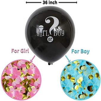Eco-friendly Confetti Biodegradable Baby Shower Party Supplies Big Size 36