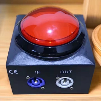 Special Effect Firework Display Concert Stage DJ FX SFX Powershot Button Controller CO2 Fire Square Button LED Light Firework