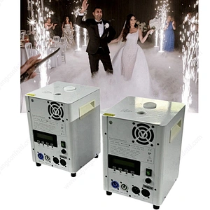 Pyrotechnics SFX Hot Sale DJ Stage Lighting Sparking Electronic indoor fireworks cold spark machine for wedding digital illusion
