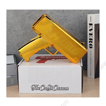 Paper Customization Machine Pink Super Dollar Shooting Toy 100 Cash Party Prop Shooter Gold Spray Note Make It Rain Money Gun
