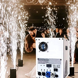 Dmx Remote DJ Bridal Entrance Concept Wedding Stage Effect Sparkler Pyrotechnic Fountain Indoor Firework Cold Spark Machine