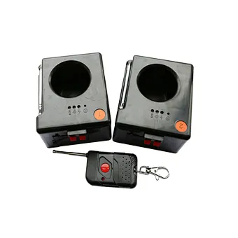Remote Control 2 Channels 2 cues Cold  Flame Fountain Fireworks Firing System for Event Celebration