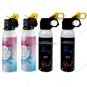 Hot Sale Gender Reveal Fire Extinguisher Smoke Cannon Boy Or Girl Cornstarch Gender Reveal Party Spray Wholesale