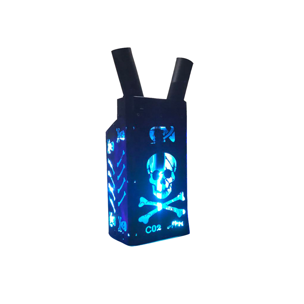Double Fogger Gun Dj equipment stage light effect co2 jet machine cryo jet co2 for stage wedding disco party