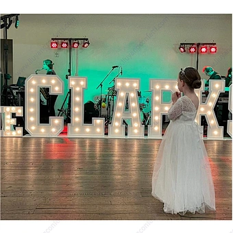 wholesale 2ft 3ft 4ft 5ft giant Light up Letter large Alphabet Marquee Letters