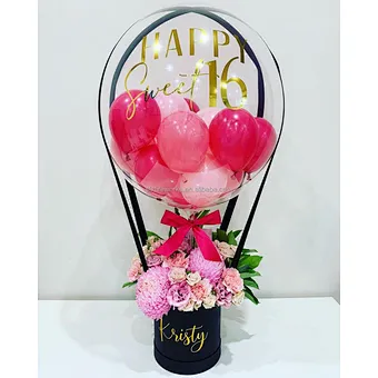 I You Box Flower Boyfriend Girlfriend Wedding Favor Valentine's Day Lovely Fashion Happy Graduation Toy Bobo Balloon Love Gift