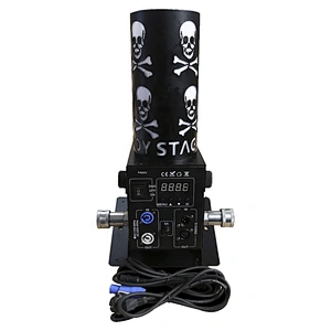 Led Ghost Dj DMX Control Stage Effect CO2 Jet Smoke Machine Spray 10Meters Led CO2 Jet Machine for Party Disco Holiday Weddings