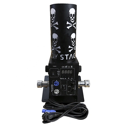 Led Ghost Dj DMX Control Stage Effect CO2 Jet Smoke Machine Spray 10Meters Led CO2 Jet Machine for Party Disco Holiday Weddings