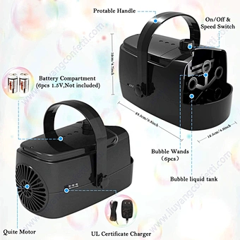 Electric Automatic Plastic Outdoor New Design Summer Magic Maker Blower Fan Kids Toy Bubble Machine for party wedding stage