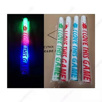 Promotional LED Glow Foam Stick, Light Up Foam Baton For Party Wedding and Concert