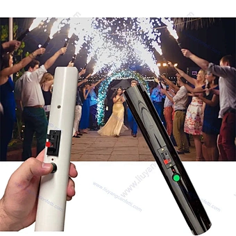 Hand Held Cold Pyro Shooter Reusable Use Normal Cold Pyro Fireworks Firing System For Stage Fountains Fireworks Ignition System