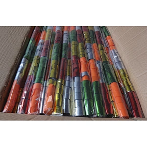 Good quality tissue and metallic streamer confetti paper