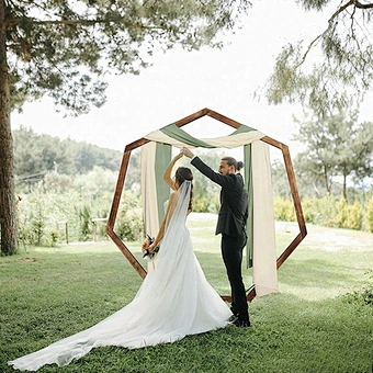 Stand Floral Artificial Ceremony Large Wooden Balloon Decoration Arrangement Flower Arch Backdrop for Sale for Wedding Events