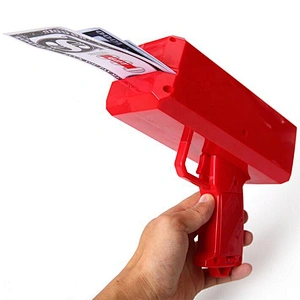Spray Shooter Super Toy Gold Cash Flying Latest Paper Party Celebration Machine Custom Customization Shoot Red Real Money Gun