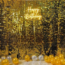 sequin wall backdrop for birthday party decoration multi color shimmer wall panel